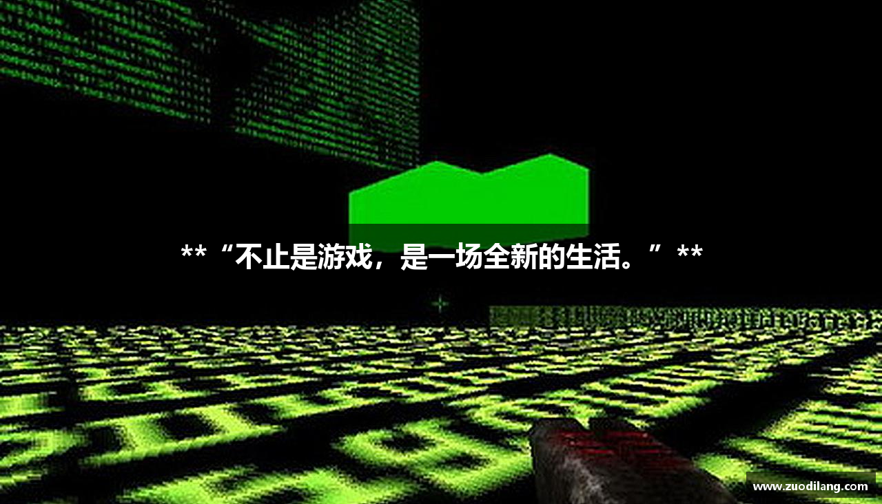 **“不止是游戏，是一场全新的生活。”**